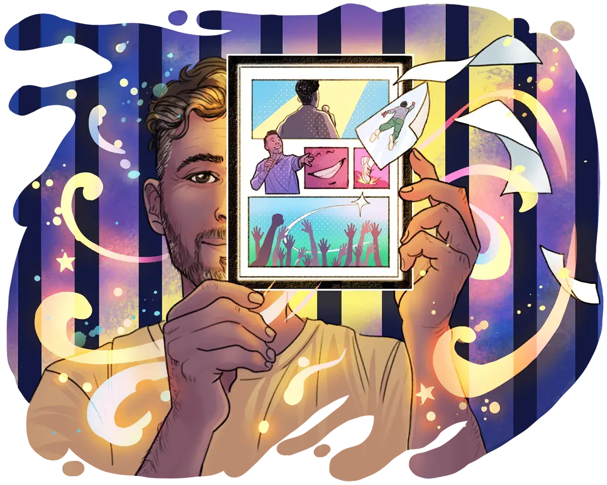 Frames Comic Program